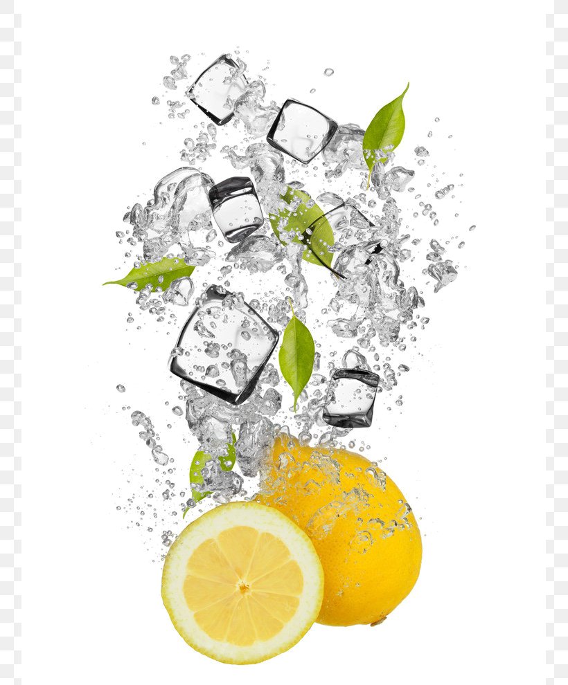 Ice Cube Lemonade Water Drink, PNG, 757x990px, Ice Cube, Canvas, Citric Acid, Citrus, Citrus Fruit Download Free