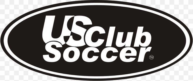 US Club Soccer United States Soccer Federation Logo Football, PNG, 2887x1212px, Us Club Soccer, Area, Black And White, Brand, Football Download Free