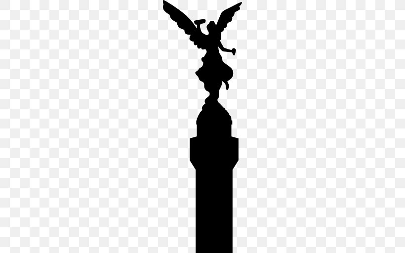 Angel Of Independence Monument Mexican War Of Independence, PNG, 512x512px, Angel Of Independence, Black And White, Drawing, Fictional Character, Mexican War Of Independence Download Free