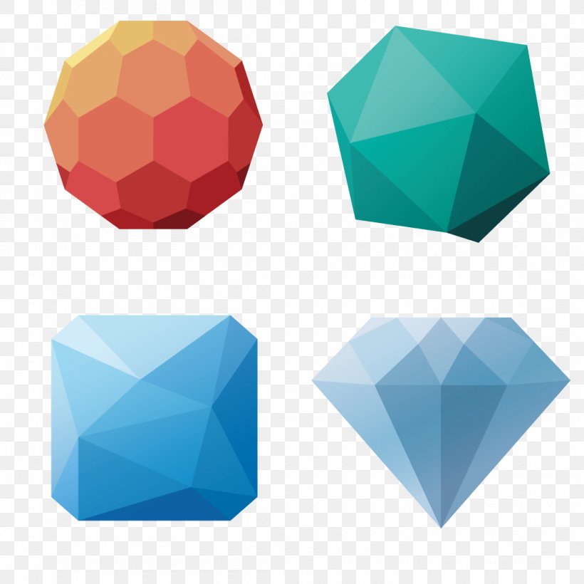 Geometric Shape Geometry Design Vector Graphics, PNG, 1100x1100px, Shape, Blue, Crystal, Designer, Gemstone Download Free