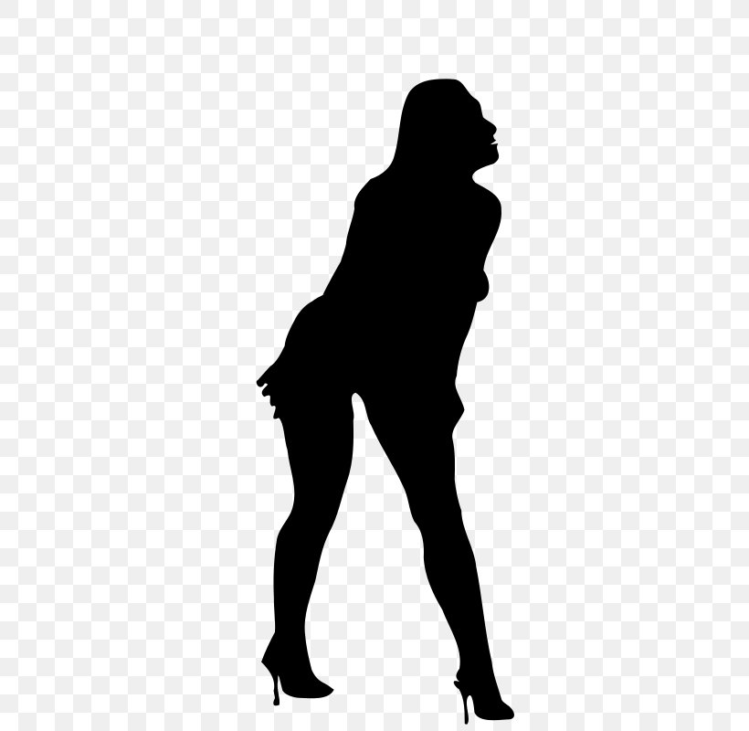 Silhouette Female Woman Clip Art, PNG, 800x800px, Silhouette, Arm, Black, Black And White, Female Download Free