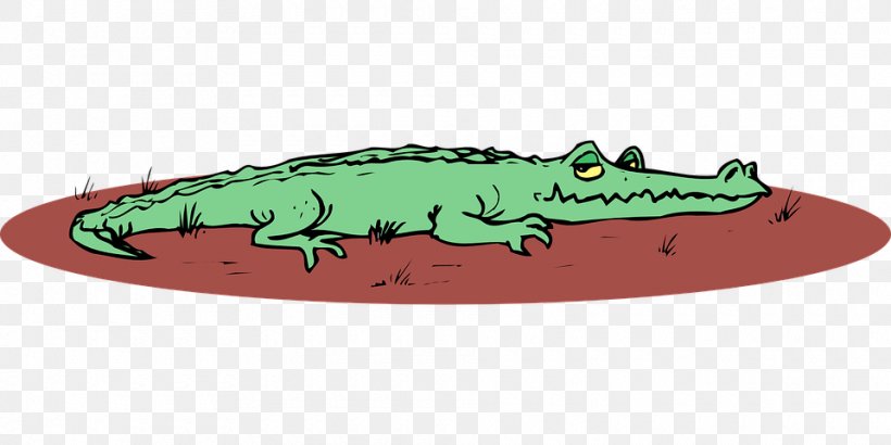 Crocodile Alligator Drawing Clip Art, PNG, 960x480px, Crocodile, Alligator, Alligator Gar, Amphibian, Animation Download Free