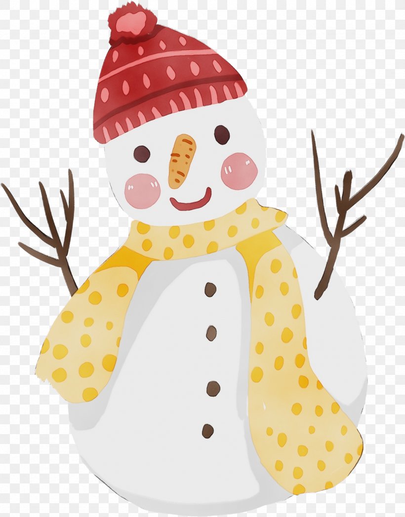 Snowman, PNG, 1333x1705px, Watercolor, Paint, Snowman, Wet Ink Download Free