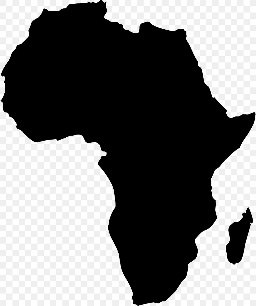 Africa Mapa Polityczna, PNG, 818x980px, Africa, Black, Black And White, Blank Map, Country Download Free
