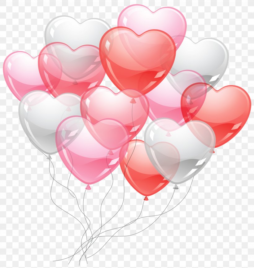 Balloon Valentine's Day Clip Art, PNG, 6894x7263px, Balloon, Cdr, Gas Balloon, Heart, Love Download Free