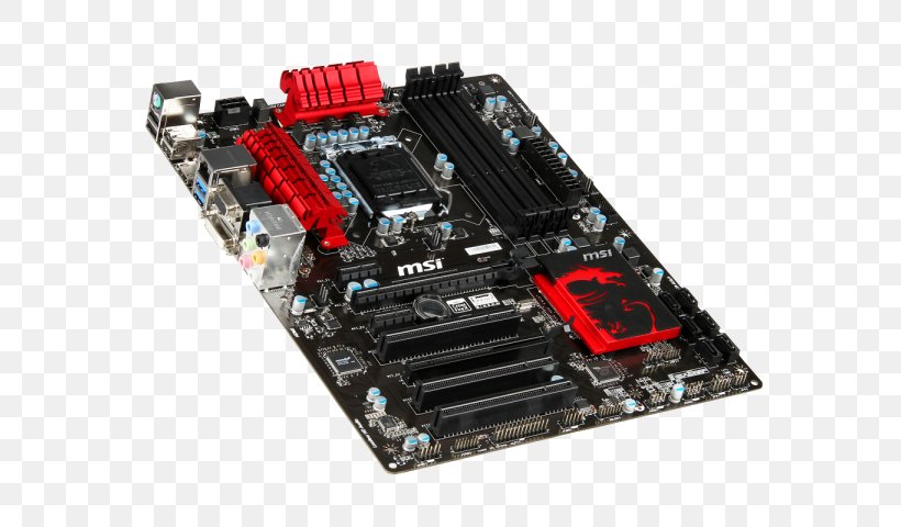 Intel LGA 1151 MSI H110M GAMING Motherboard, PNG, 600x480px, Intel, Atx, Computer Component, Computer Cooling, Computer Hardware Download Free