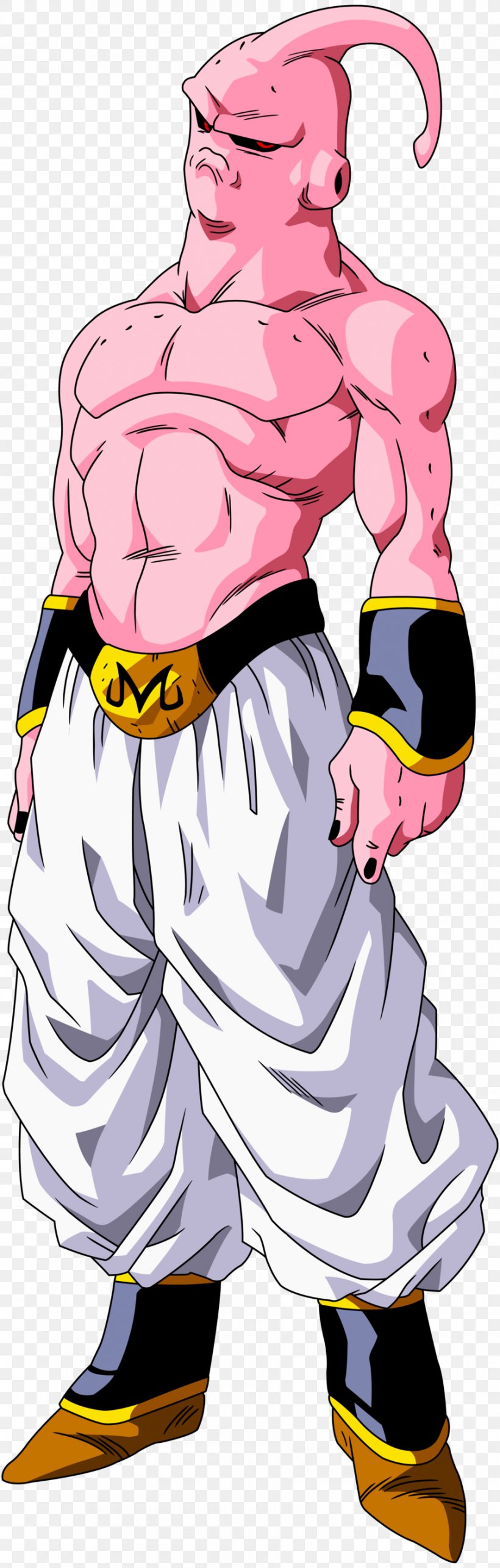 Majin Buu Goku Trunks Frieza Dragon Ball Heroes, PNG, 900x2819px, Majin Buu, Arm, Art, Cartoon, Clothing Download Free