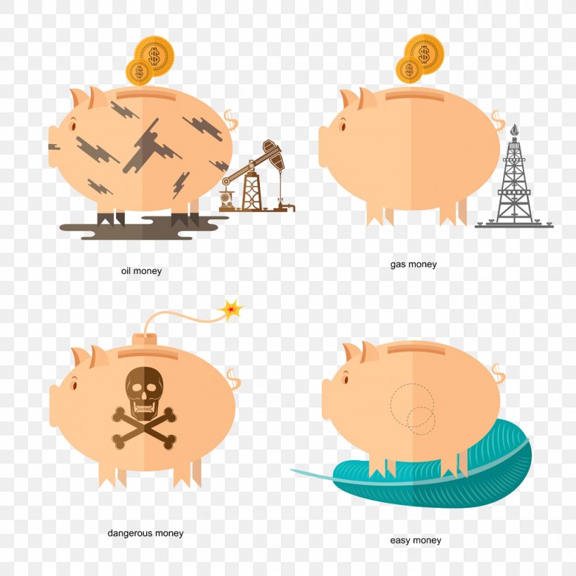 Piggy Bank Money Cartoon Comics, PNG, 1024x1024px, Piggy Bank, Animation, Cartoon, Coin, Comics Download Free