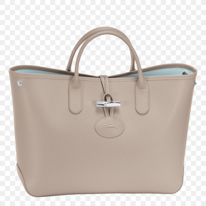 Tote Bag Handbag Longchamp Leather, PNG, 1000x1000px, Tote Bag, Bag, Beige, Brand, Brown Download Free