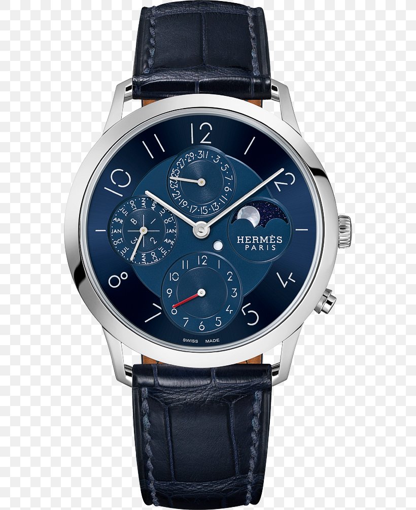 Watch Quantième Perpétuel Hermès Perpetual Calendar, PNG, 568x1005px, Watch, Brand, Chronograph, Complication, Counterfeit Watch Download Free