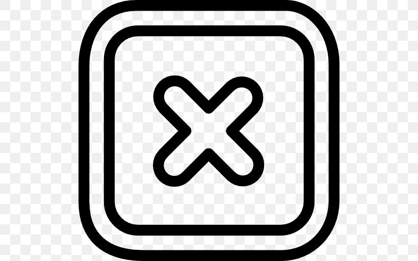 Check Mark X Mark Symbol, PNG, 512x512px, Check Mark, Area, Black And White, Body Jewelry, Drawing Download Free