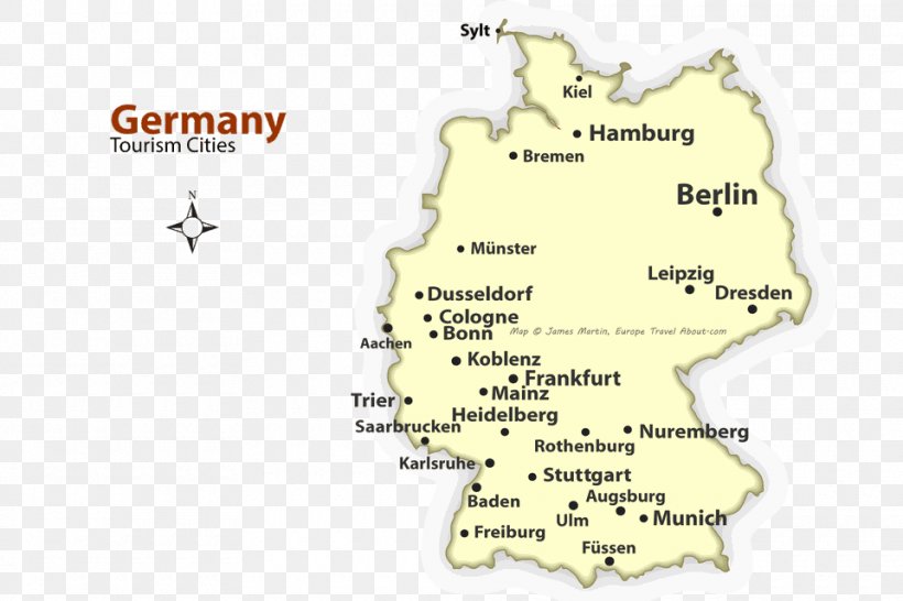 Germany City Map World Map, PNG, 960x640px, Germany, Administrative Division, Area, City, City Map Download Free