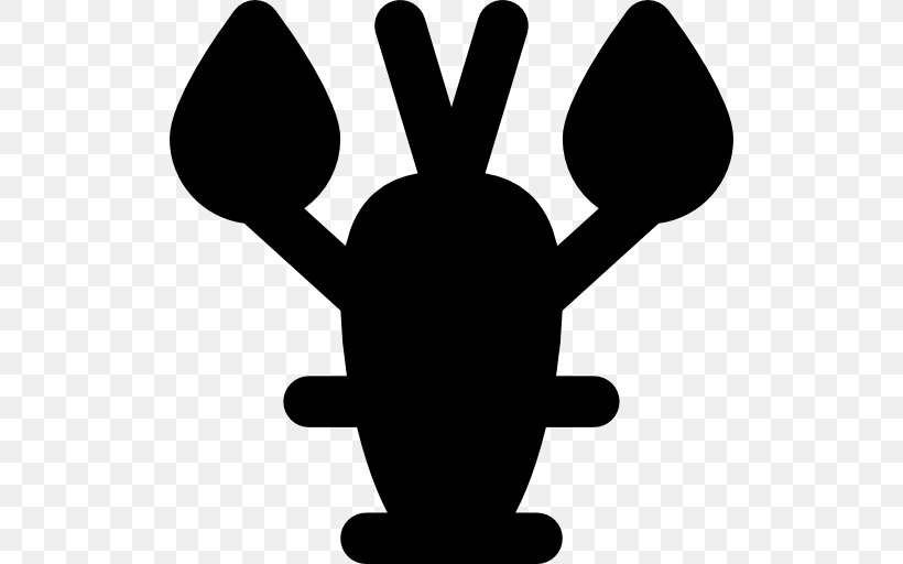 Lobster Clip Art, PNG, 512x512px, Lobster, Aquatic Animal, Black And White, Finger, Food Download Free