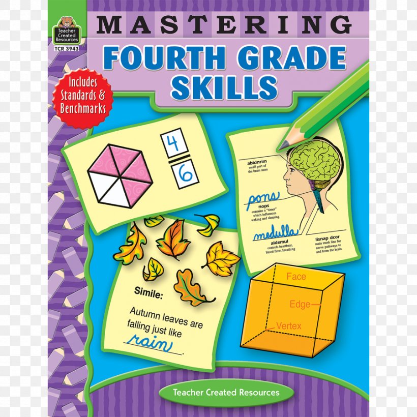 Mastering Fourth Grade Skills Fourth Grade Success Spectrum Spelling, Grade 4, PNG, 900x900px, Fourth Grade, Book, Child, Learning, Organism Download Free
