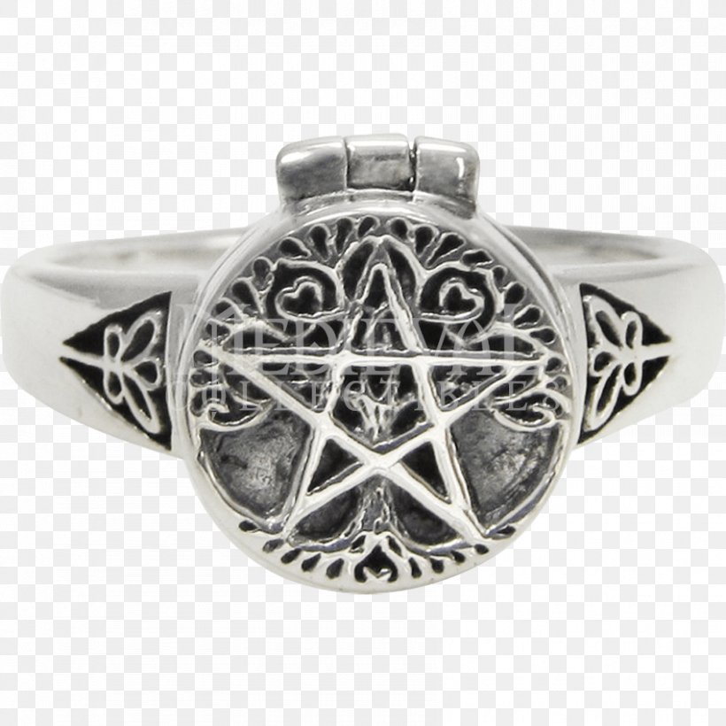 Poison Ring Pentacle Wedding Ring Wicca, PNG, 850x850px, Ring, Body Jewellery, Body Jewelry, Clothing Accessories, Diamond Download Free