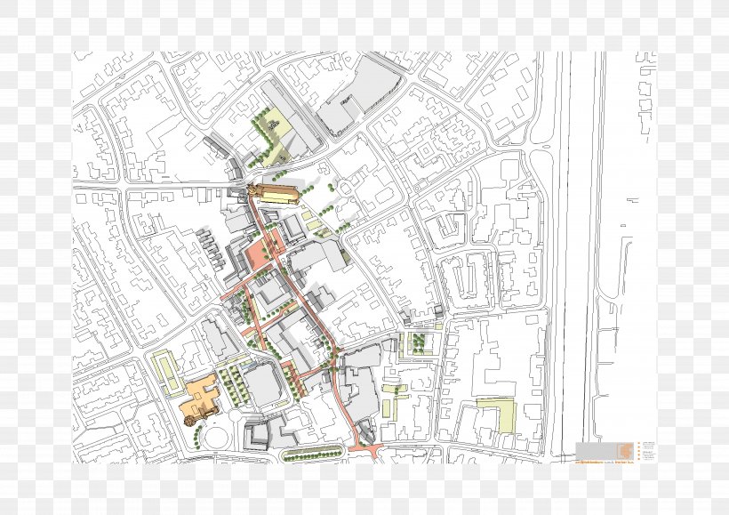 Sketch Drawing Crossroads hamlet village town Town square tree lined  plan urban Design png  PNGEgg