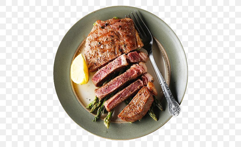 Beefsteak Sirloin Steak Roast Beef European Cuisine, PNG, 500x500px, Beefsteak, Animal Source Foods, Beef, Beef Tenderloin, Corned Beef Download Free