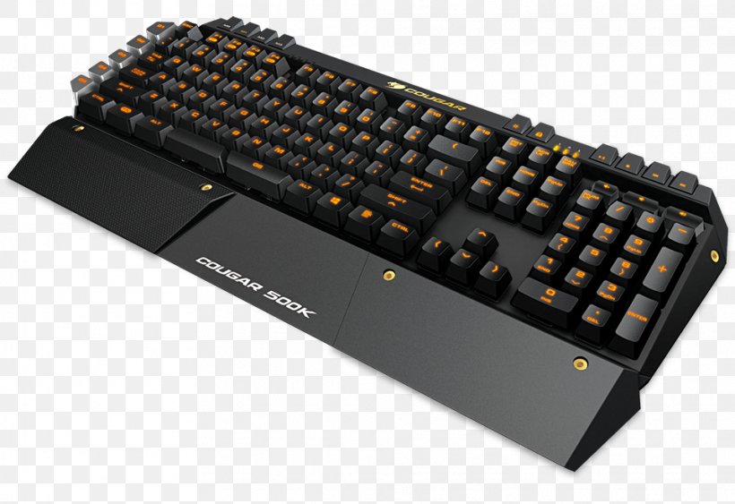Computer Keyboard Computer Mouse Cougar Gaming 500K Rollover Gaming Keypad, PNG, 961x660px, Computer Keyboard, Backlight, Computer, Computer Component, Computer Mouse Download Free