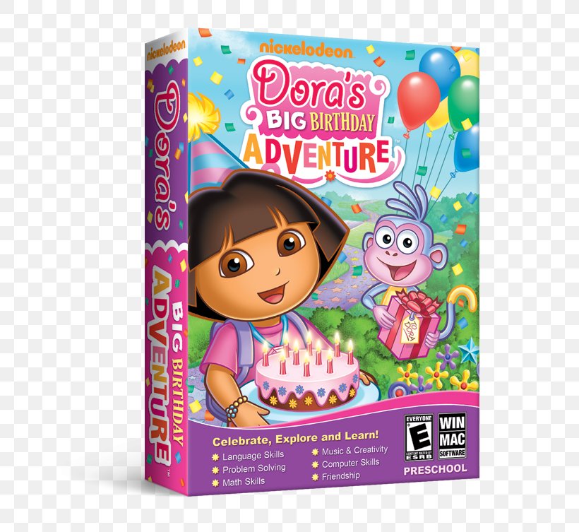 Dora The Explorer Dora's Big River Adventure Video Game Adventure Game Birthday, PNG, 694x753px, Dora The Explorer, Adventure, Adventure Game, Birthday, Child Download Free