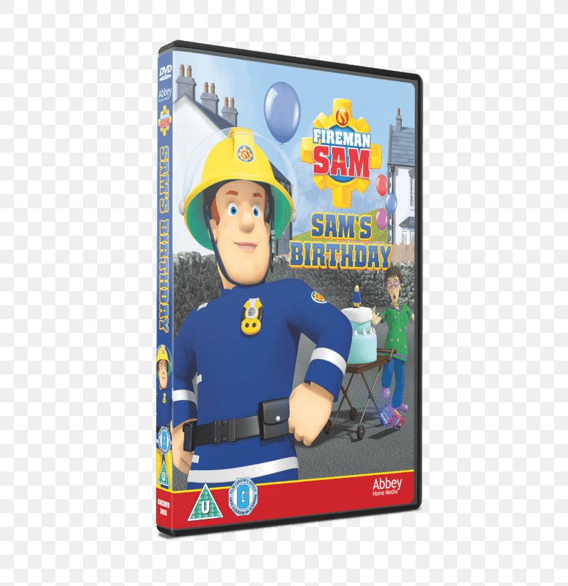 Fireman Sam Sam's Birthday Television Show DVD, PNG, 567x845px, Fireman Sam, Action Figure, Birthday, Dvd, Firefighter Download Free
