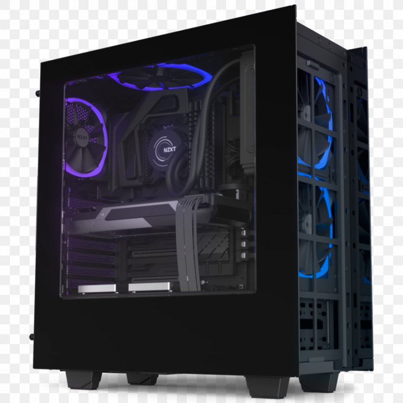 Computer Cases & Housings Nzxt RGB Color Model Computer Fan, PNG, 900x900px, Computer Cases Housings, Computer, Computer Accessory, Computer Case, Computer Component Download Free