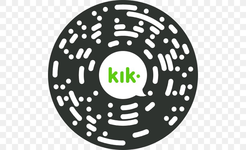 Kik Messenger Facebook Messenger Instant Messaging WhatsApp Message, PNG, 500x500px, Kik Messenger, Alloy Wheel, Auto Part, Code, Facebook Messenger Download Free