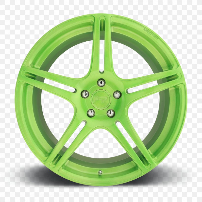 Alloy Wheel Rim Spoke Inch Gunmetal, PNG, 1000x1000px, Alloy Wheel, Alloy, Automotive Wheel System, Green, Gunmetal Download Free