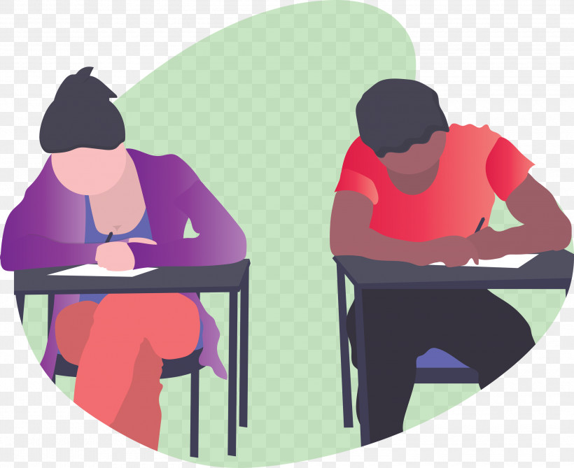 Exam Students, PNG, 3000x2451px, Exam, Conversation, Furniture, Interaction, Reading Download Free