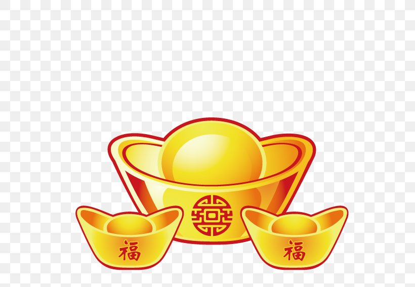 Gold Sycee, PNG, 567x567px, Gold, Art, Chinese New Year, Coffee Cup, Cup Download Free