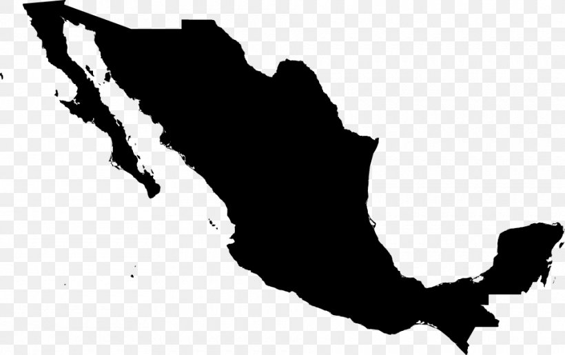 Mexico Vector Map Stock Photography, PNG, 960x604px, Mexico, Black, Black And White, Can Stock Photo, Map Download Free
