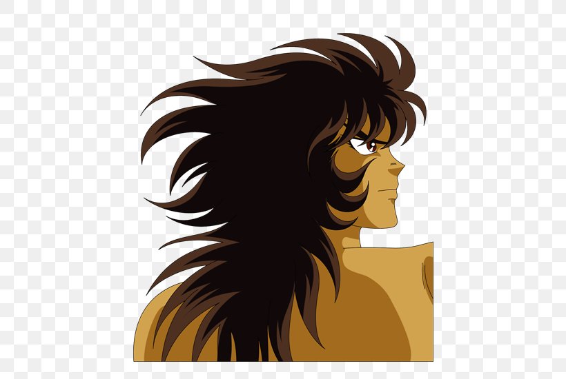 Pegasus Seiya Black Hair Saint Seiya: Knights Of The Zodiac Cartoon, PNG, 500x550px, Watercolor, Cartoon, Flower, Frame, Heart Download Free