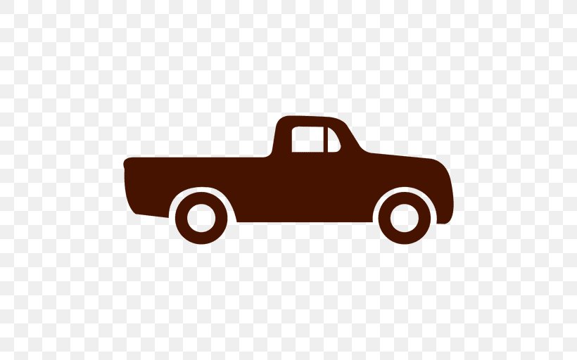 Pickup Truck Car, PNG, 512x512px, Pickup Truck, Brand, Car, Logo, Silhouette Download Free