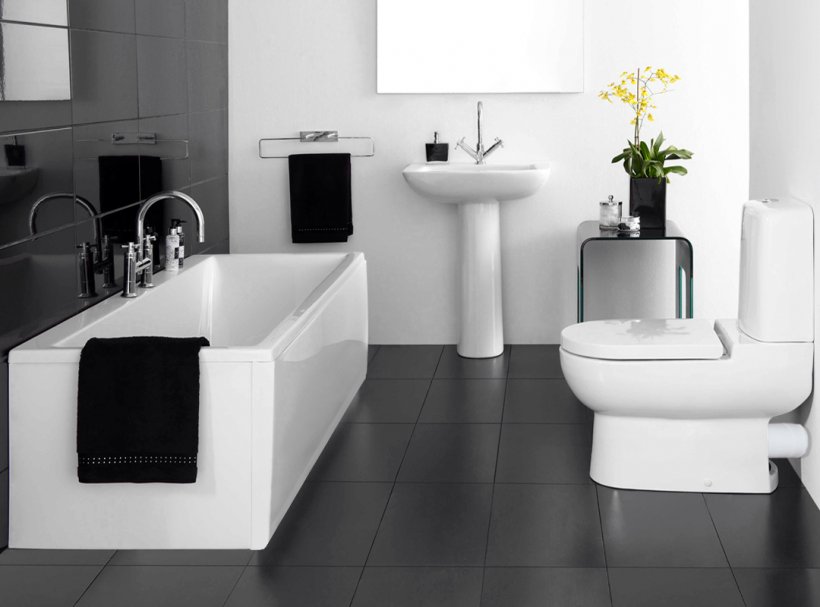 Bathroom Tile Black And White, PNG, 1080x800px, Bathroom, Bathroom Accessory, Bathroom Sink, Bidet, Black Download Free