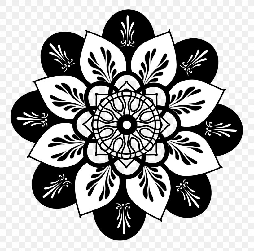 Drawing Flower Floral Design Clip Art, PNG, 1600x1581px, Drawing, Art, Black And White, Cut Flowers, Flora Download Free