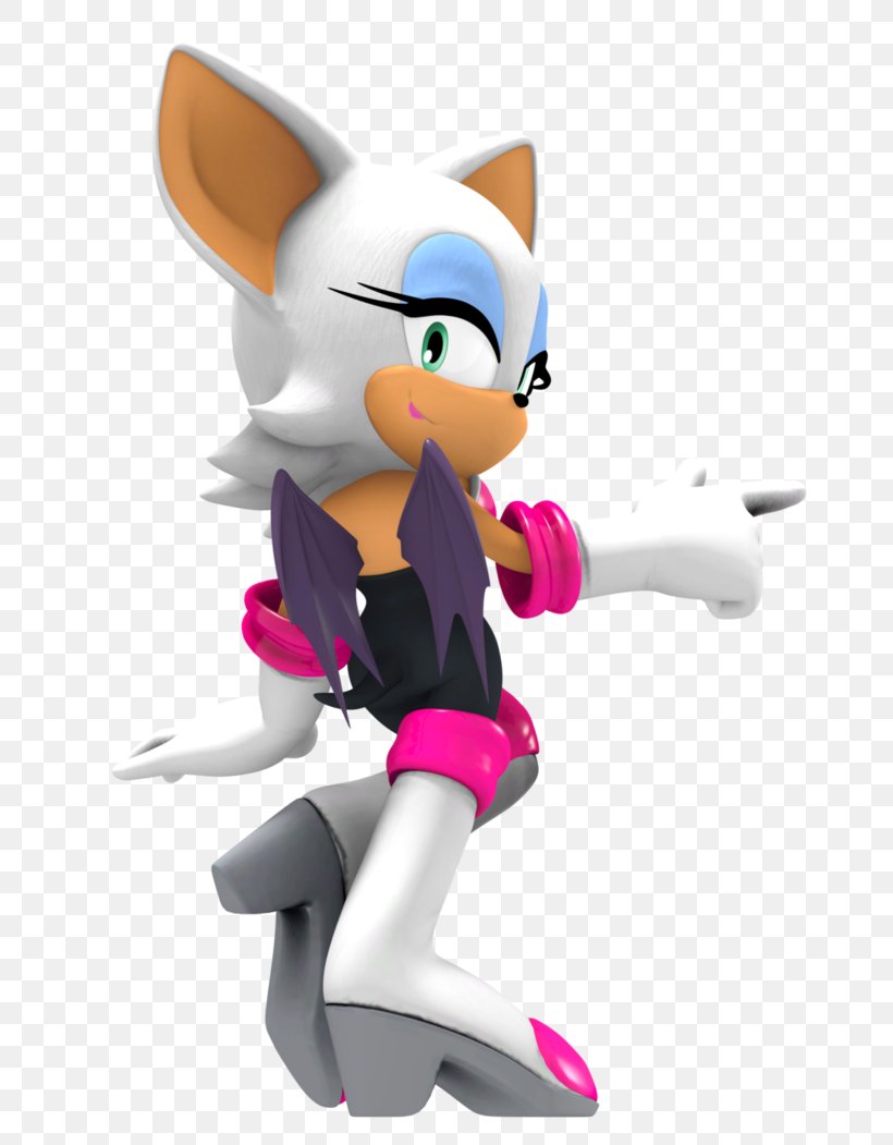 Rouge The Bat Sonic Adventure 2 Charmy Bee Sega 3D Computer Graphics, PNG, 761x1051px, 3d Computer Graphics, 3d Rendering, Rouge The Bat, Art, Blender Download Free