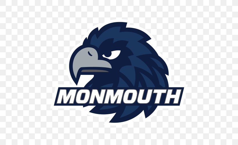 Monmouth University Monmouth Hawks Football Logo OceanFirst Bank Center Monmouth Hawks Men's Basketball, PNG, 500x500px, Monmouth University, Automotive Design, Beak, Bird, Brand Download Free