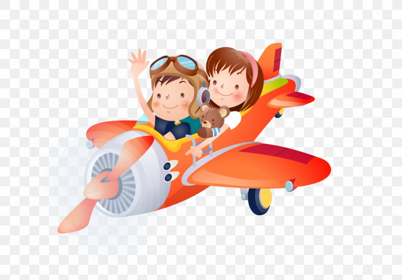 Airplane Child Cartoon, PNG, 1625x1132px, Airplane, Art, Cartoon, Child, Creative Work Download Free