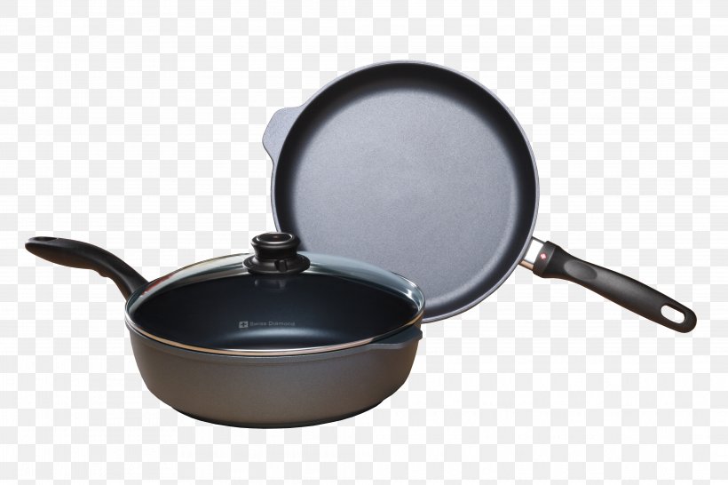 Cookware Frying Pan Tableware Non-stick Surface Induction Cooking, PNG, 4156x2771px, Cookware, Braising, Cookware And Bakeware, Electricity, Frying Download Free