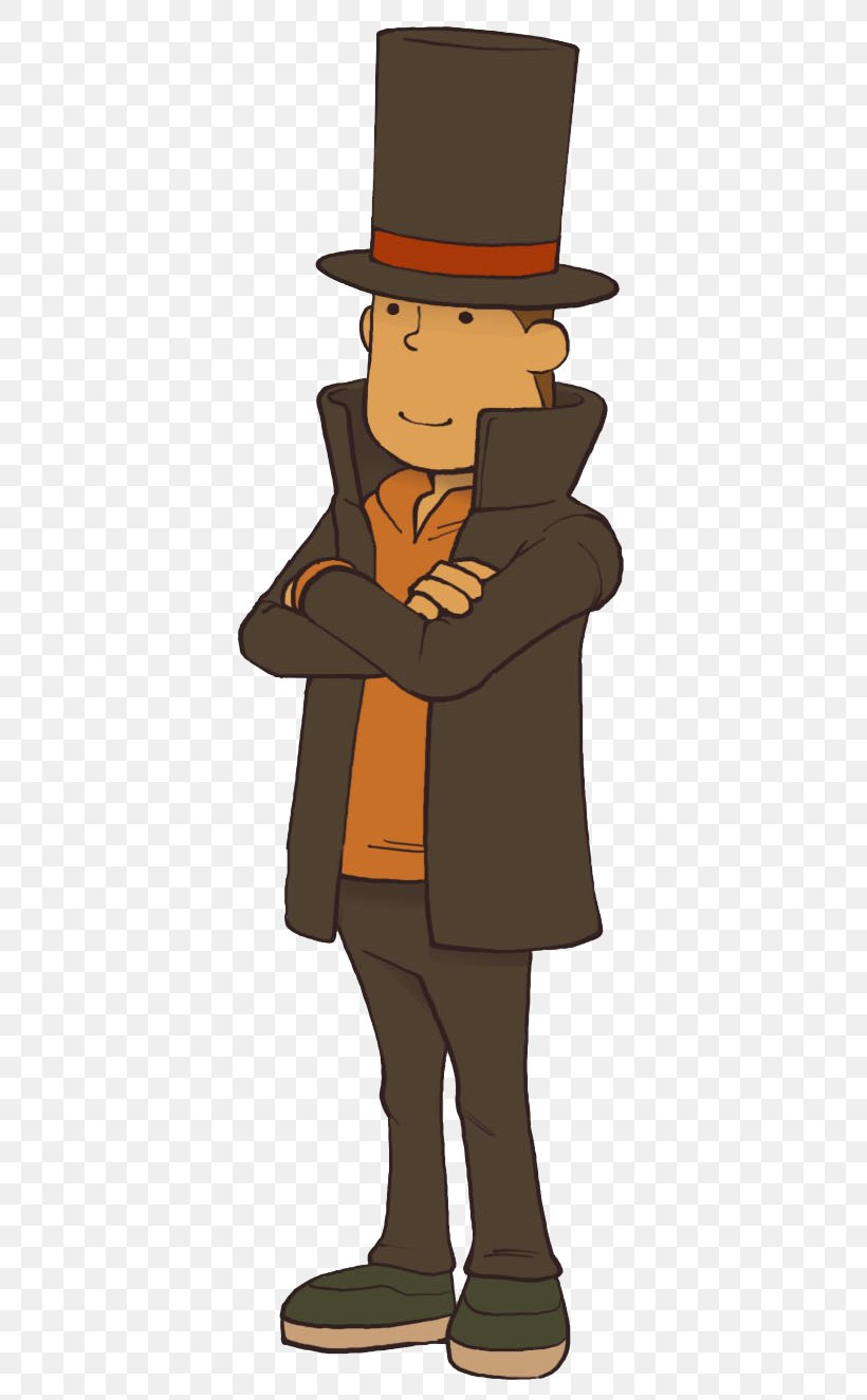 Professor Layton And The Curious Village Layton's Mystery Journey: Katrielle And The Millionaires' Conspiracy Professor Hershel Layton Jean Descole Professor Layton And The Unwound Future, PNG, 410x1325px, Professor Hershel Layton, Adventure Game, Art, Cartoon, Emmy Altava Download Free