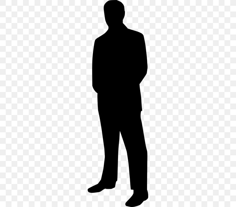 Silhouette Person Clip Art, PNG, 360x720px, Silhouette, Black And White, Drawing, Female, Gentleman Download Free