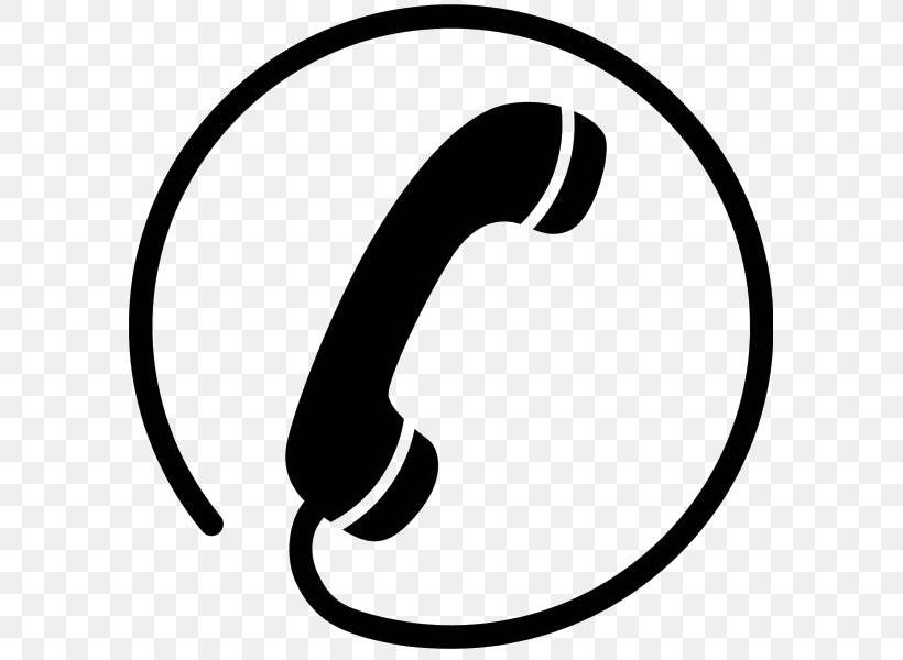 Telephone Handset IPhone Logo Dental Point Clinic., PNG, 600x600px, Telephone, Area, Black And White, Email, Google Logo Download Free
