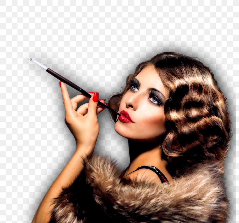 Tobacco Smoking 1920s Fashion Vintage Clothing, PNG, 800x766px, Smoking, Beauty, Brown Hair, Cigarette, Fashion Download Free