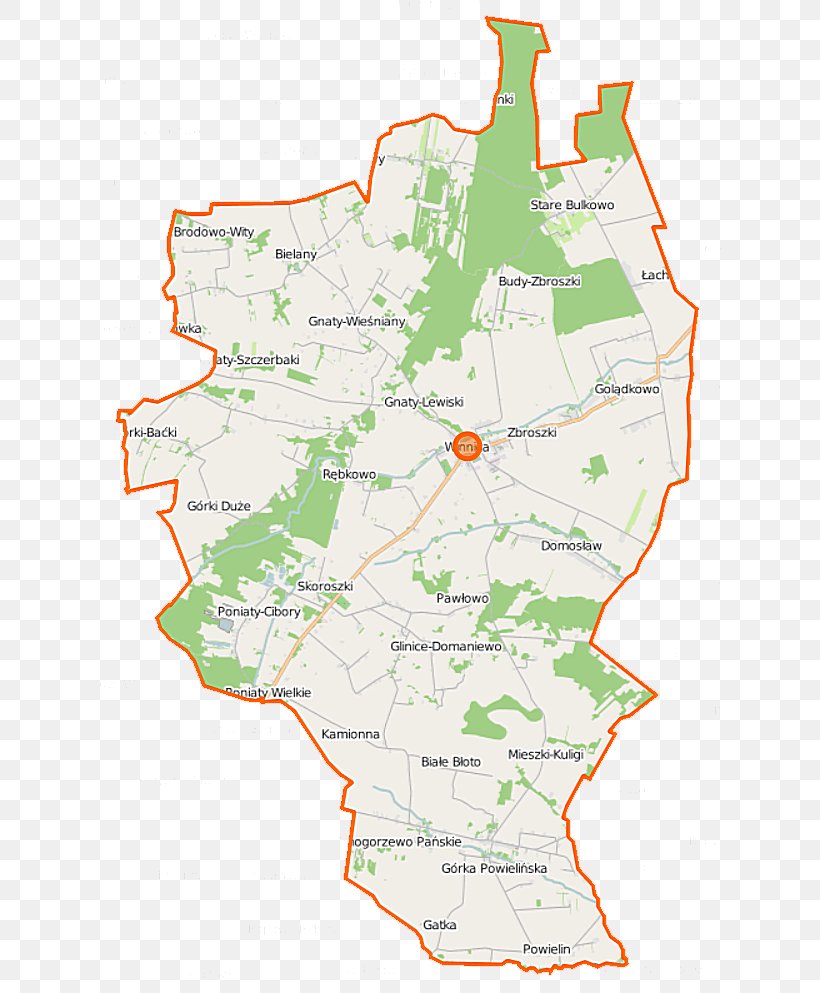 Golądkowo Górka Powielińska Błędostowo Nasielsk Map, PNG, 624x993px, Map, Area, Ecoregion, Land Lot, Masovian Voivodeship Download Free