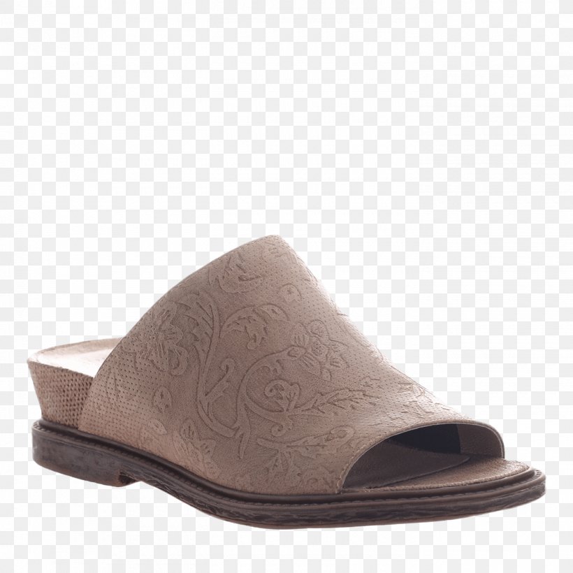 Leather Sandal Shoe Slide Wedge, PNG, 1400x1400px, Leather, Ballet Flat, Beige, Brown, Footwear Download Free