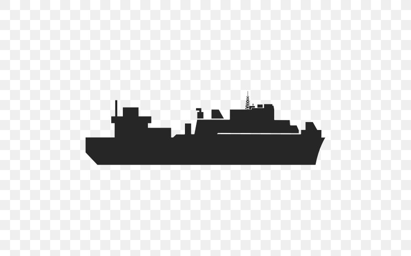 Naval Architecture Destroyer White Font, PNG, 512x512px, Naval Architecture, Architecture, Black And White, Destroyer, Silhouette Download Free