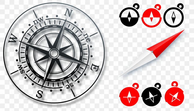 Compass Symbol Clip Art, PNG, 2400x1382px, Compass, Arah, Compass Rose, Drawing, Hardware Download Free