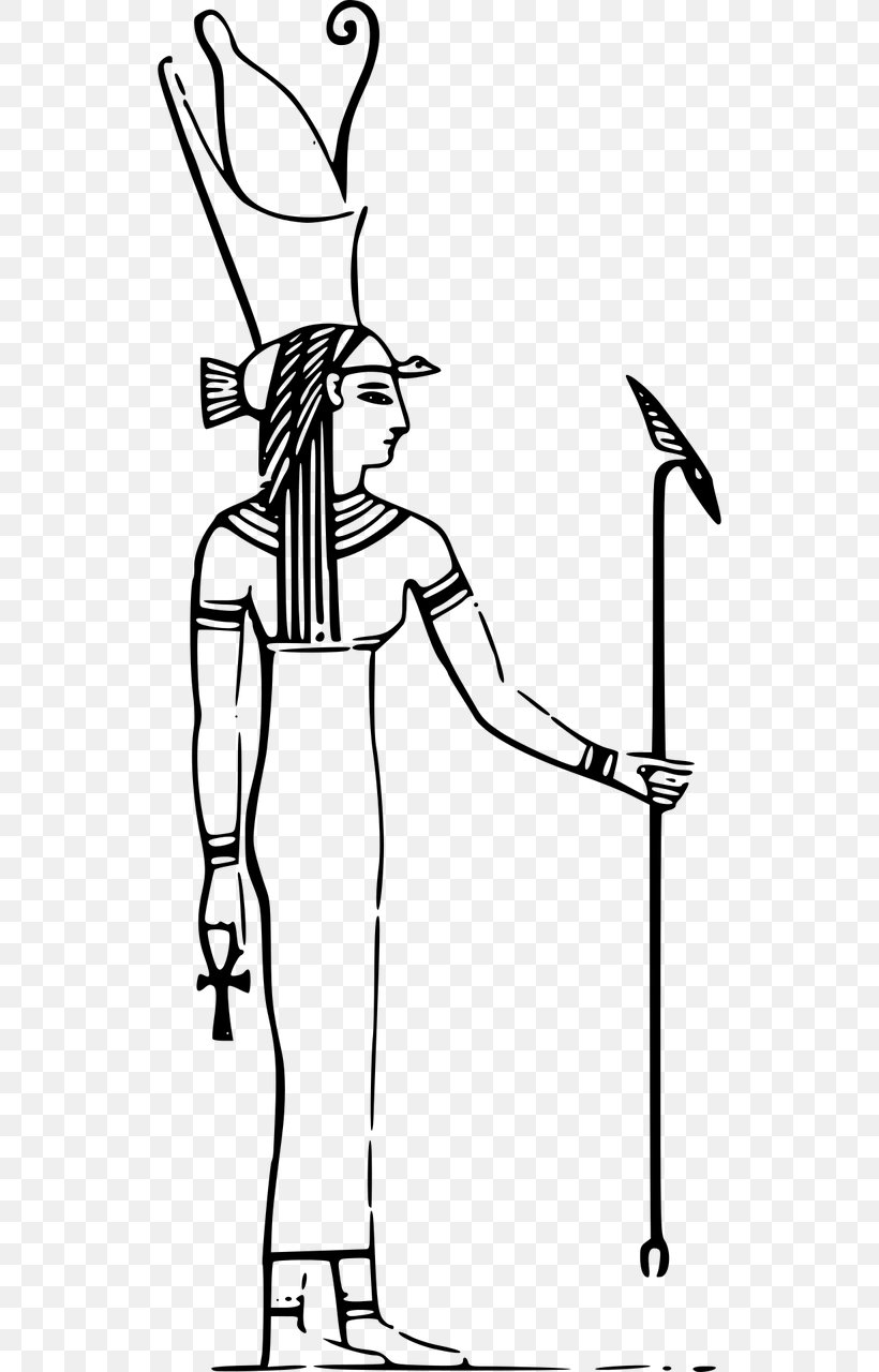Islamic Silhouette, PNG, 640x1280px, Isis, Ancient Egyptian Deities, Blackandwhite, Coloring Book, Deity Download Free