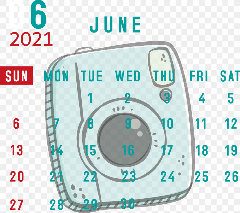 June 2021 Calendar 2021 Calendar June 2021 Printable Calendar, PNG, 3000x2665px, 2021 Calendar, Calendar Date, Calendar System, Calendar Year, Cartoon Download Free