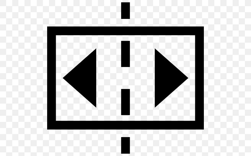 Symbol Rectangle Arrow, PNG, 512x512px, Symbol, Area, Black, Black And White, Brand Download Free