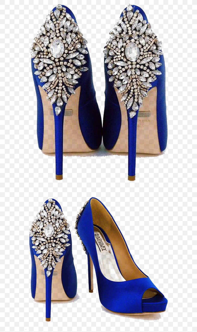 Court Shoe Women's Badgley Mischka Kiara Jeweled Heel Platform Peep Toe Pumps Wedding Shoes Peep-toe Shoe, PNG, 610x1382px, Shoe, Basic Pump, Blue, Bride, Cobalt Blue Download Free